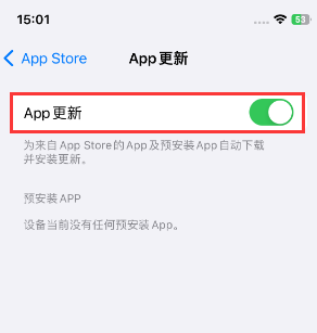 南宁苹果15维修中心如何让iPhone15APP自动更新